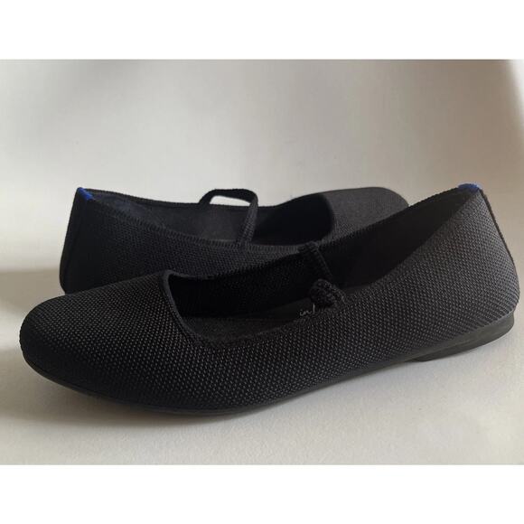 Rothy’s The Max Square Mary Jane Size 6 Black - Picture 12 of 16